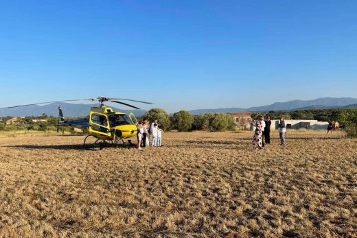 Baptême de l'air en R44