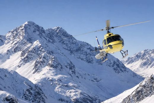 L'hélico des neiges est de retour